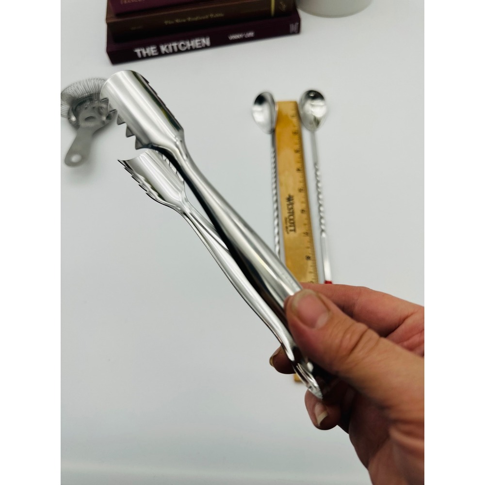 Bartender Products Strainer and Misc. Stainless Steel Bar Tools Spoons Tongs - Picture 5 of 5